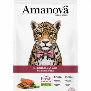 Amanova Sterilised Cat Salmon Deluxe 1.5kg