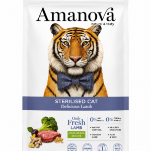 Amanova Sterilised Cat Delicious Lamb - 1.5kg