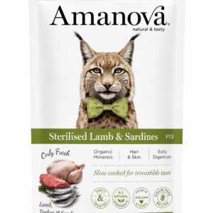 Amanova Sterilised Lamb & Sardines 85g