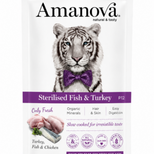 Amanova Sterilised Fish & Turkey 85g