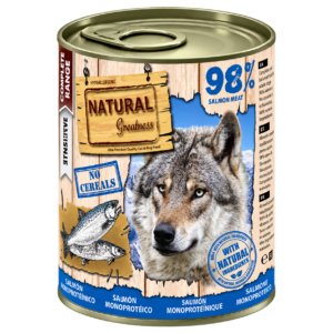 NATURAL GREATNESS LATA PERRO DE SALMÓN 400g