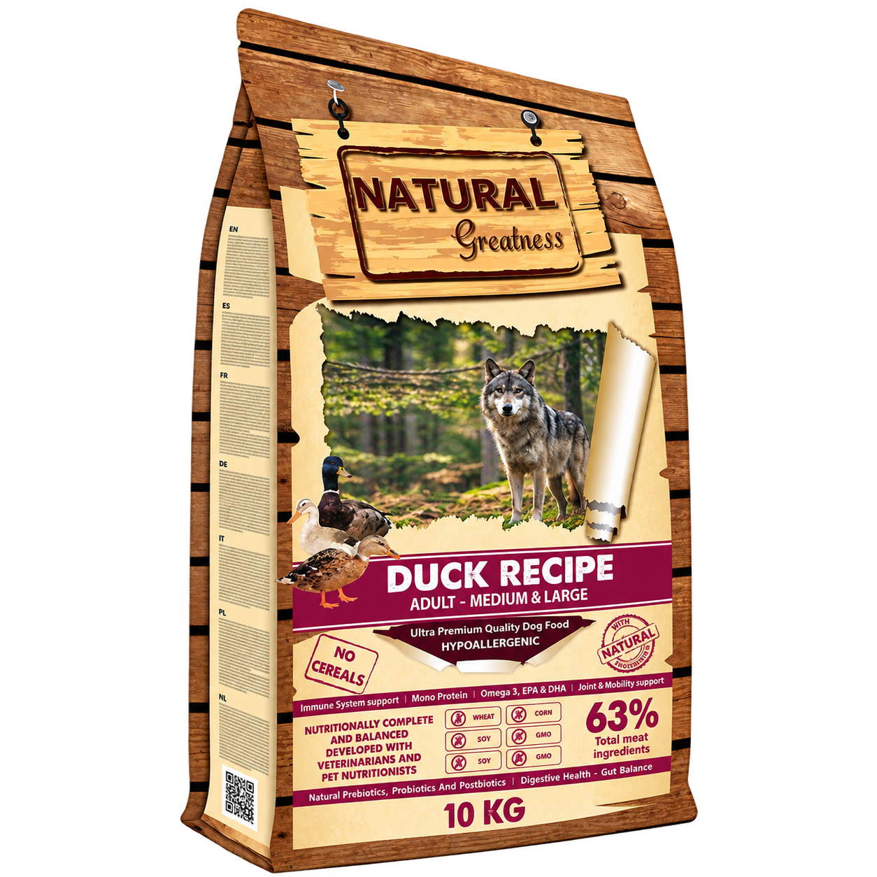 NATURAL GREATNESS PERRO PATO
