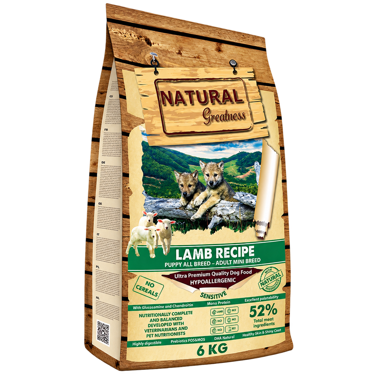 NATURAL GREATNESS PERRO CORDERO MINI
