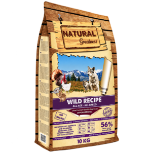 NATURAL GREATNESS PERRO RECETA SALVAJE
