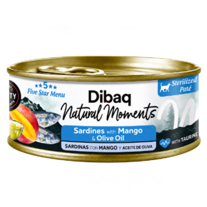 DIBAQ NATURAL MOMENTS LATA GATO SARDINA 70g