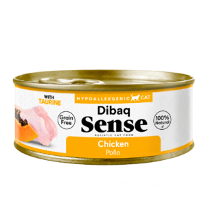 DIBAQ SENSE LATA GATO POLLO PAPAYA 70 g