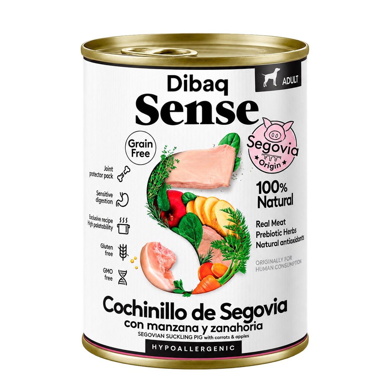 DIBAQ SENSE LATA COCHINILLO DE SEGOVIA 380 G