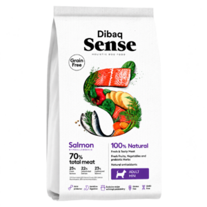 DIBAQ SENSE GRAIN FREE PERRO MINI SALMON