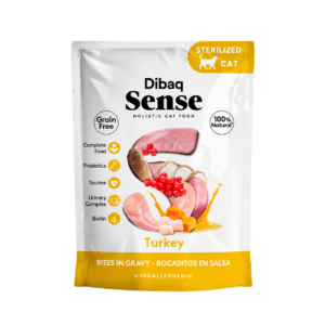 DIBAQ SENSE BOCADITOS DE PAVO