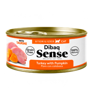 DIBAQ SENSE LATA GATO ESTERILIZADO PAVO 70G