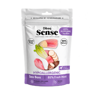 DIBAQ SENSE SNACK PERRO LUBINA 100 G