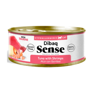 DIBAQ SENSE LATA GATO ATÚN CON GAMBAS 70G