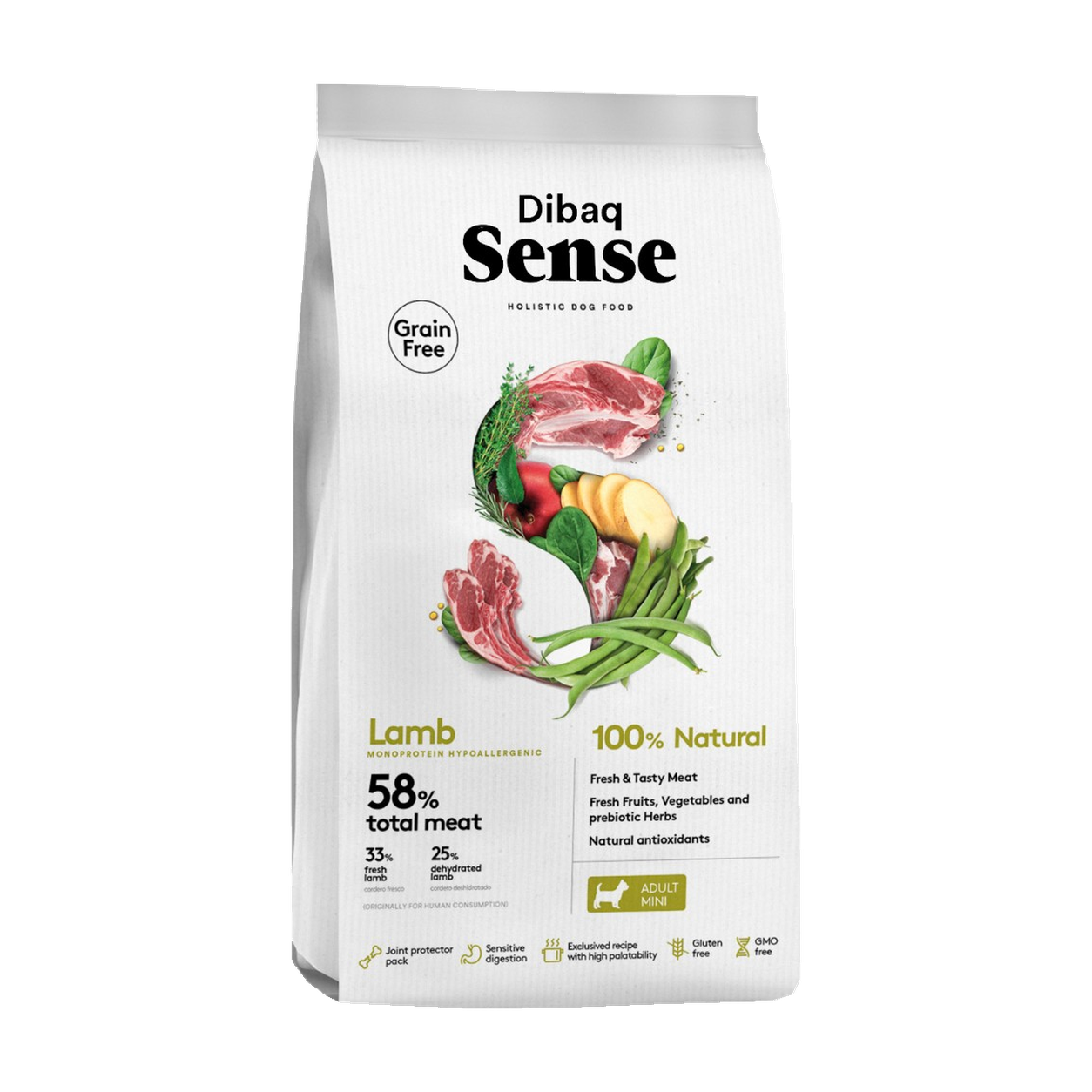 DIBAQ SENSE PERRO MINI CORDERO