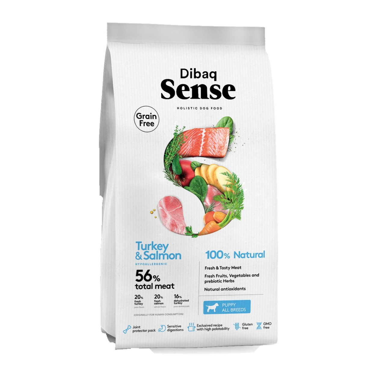 DIBAQ SENSE CACHORRO SALMON Y PAVO
